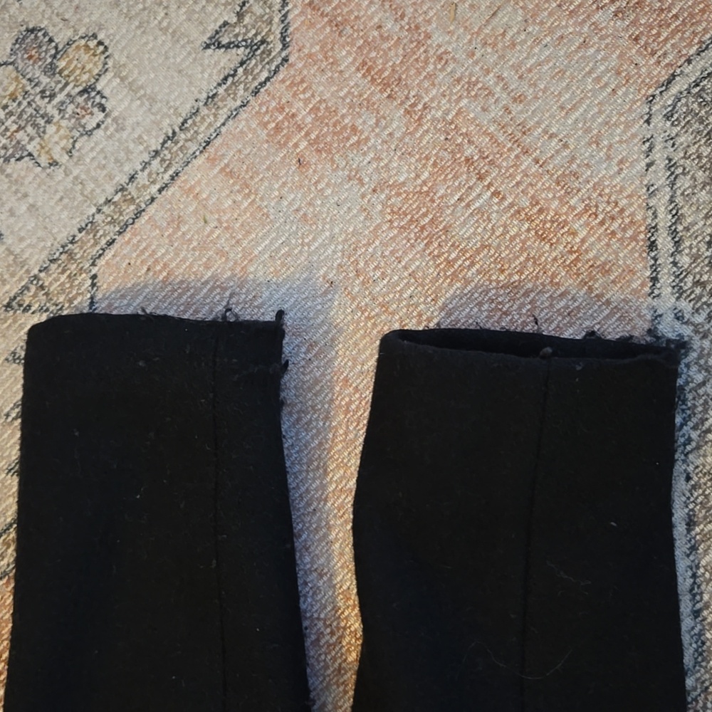 Black Ellabee Wool Winter Coat Size XS Women - Picture 4 of 4